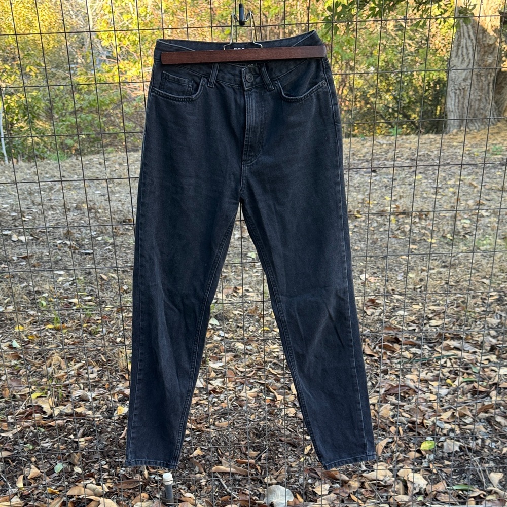 BDG Urban Outfitters Mom High Rise Charcoal Black Jeans